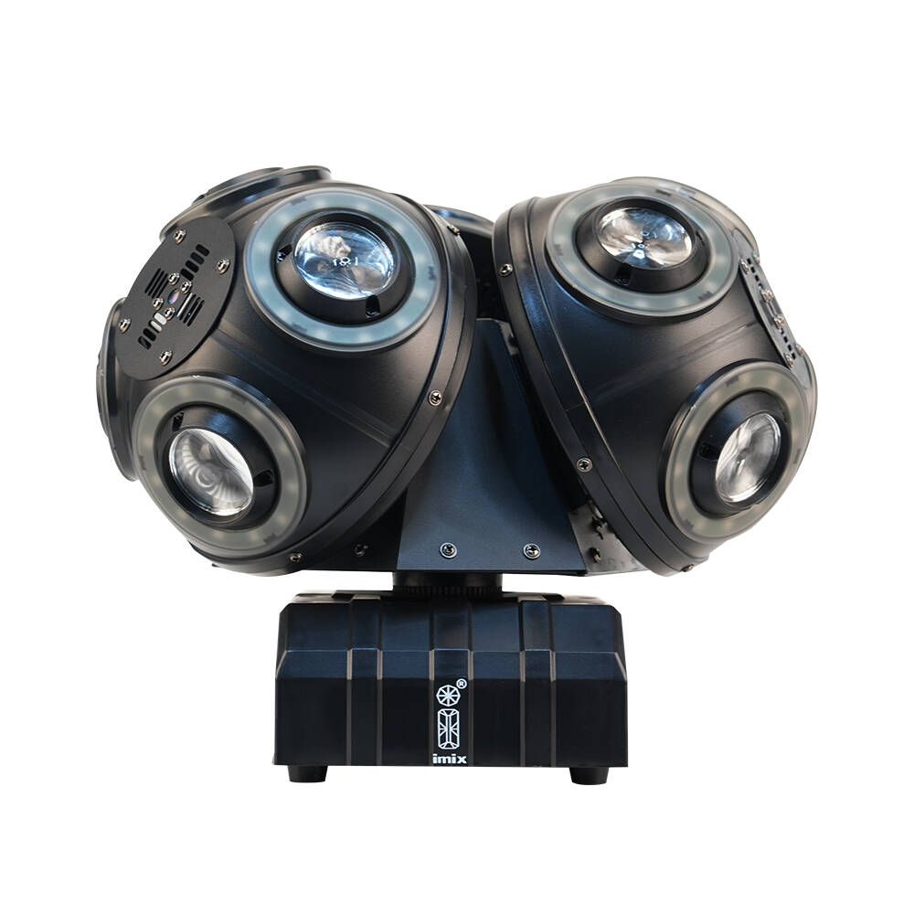 2 Imix Trinova 3 Heads Rotation Football Moving Head Light - Image 1