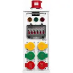 Imix 32A 3-Phase to 6 x 16A Power Distribution Box