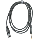 Pure Link PLK-XLRM-JACK XLR Male to Stereo Jack Cable – 1.8 Meter
