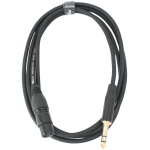 PLK-XLRF-JACK XLR Female to Stereo Jack Cable – 1.8 Meter