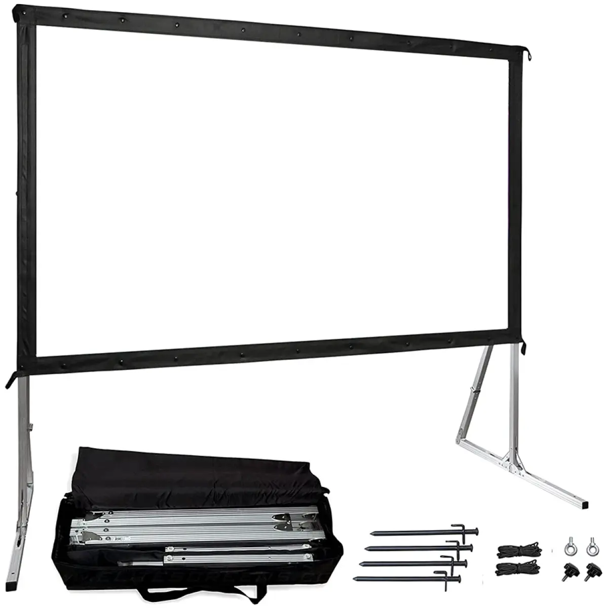 Imix Folding Projector Screen with Flight Case (Front + Rear Projection) - Image 3