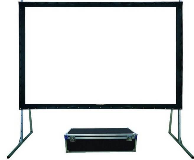 Imix Folding Projector Screen with Flight Case 1 Imix Folding Projector Screen with Flight Case