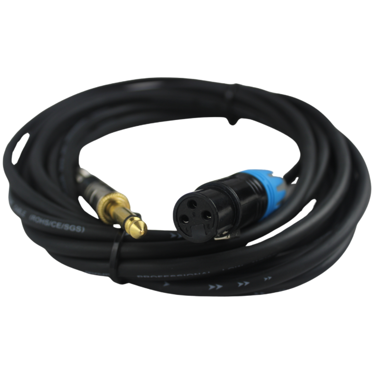 Imix Sound IMCJ10 XLR Female To Jack Male Microphone Cable – 10M - Image 2