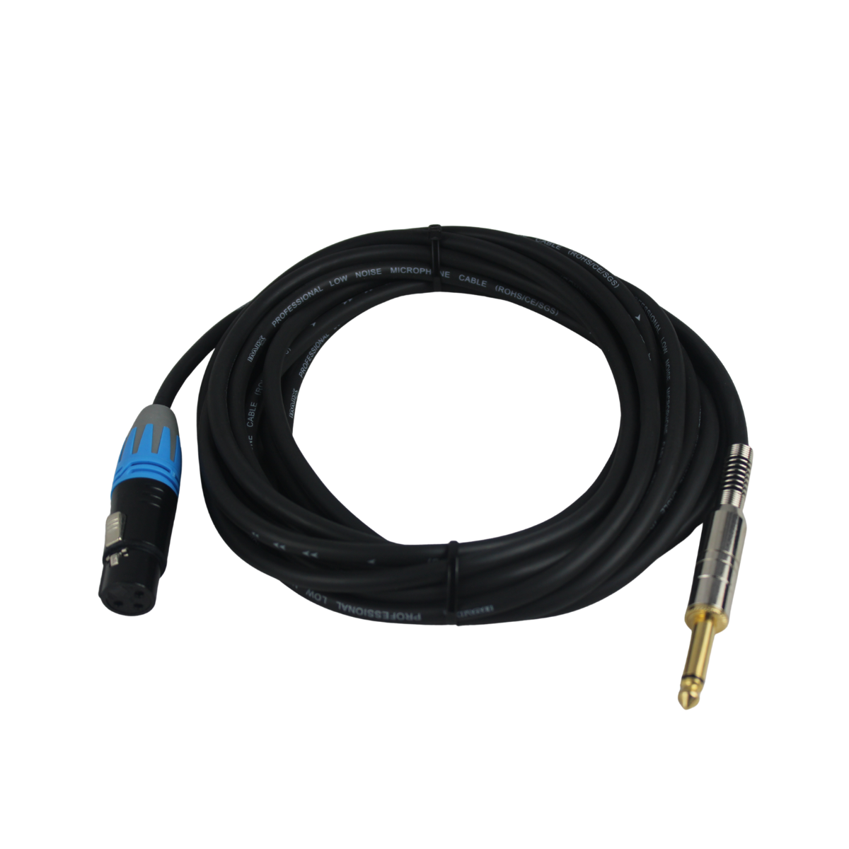 IMCJ5 XLR 5m Imix Sound IMCJ10 XLR Female To Jack Male Microphone Cable – 10M - Image 1