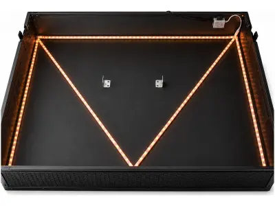 Imix Professional DJ Booth Flight Case with LED Lights - Image 4