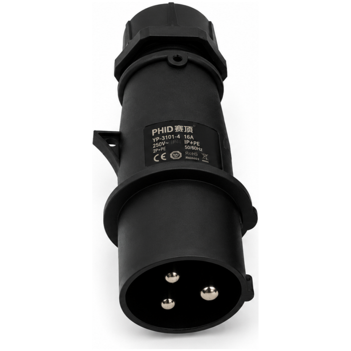 Imix 16A Industrial 3 PIN IP44 Male Plug Connector - Image 3