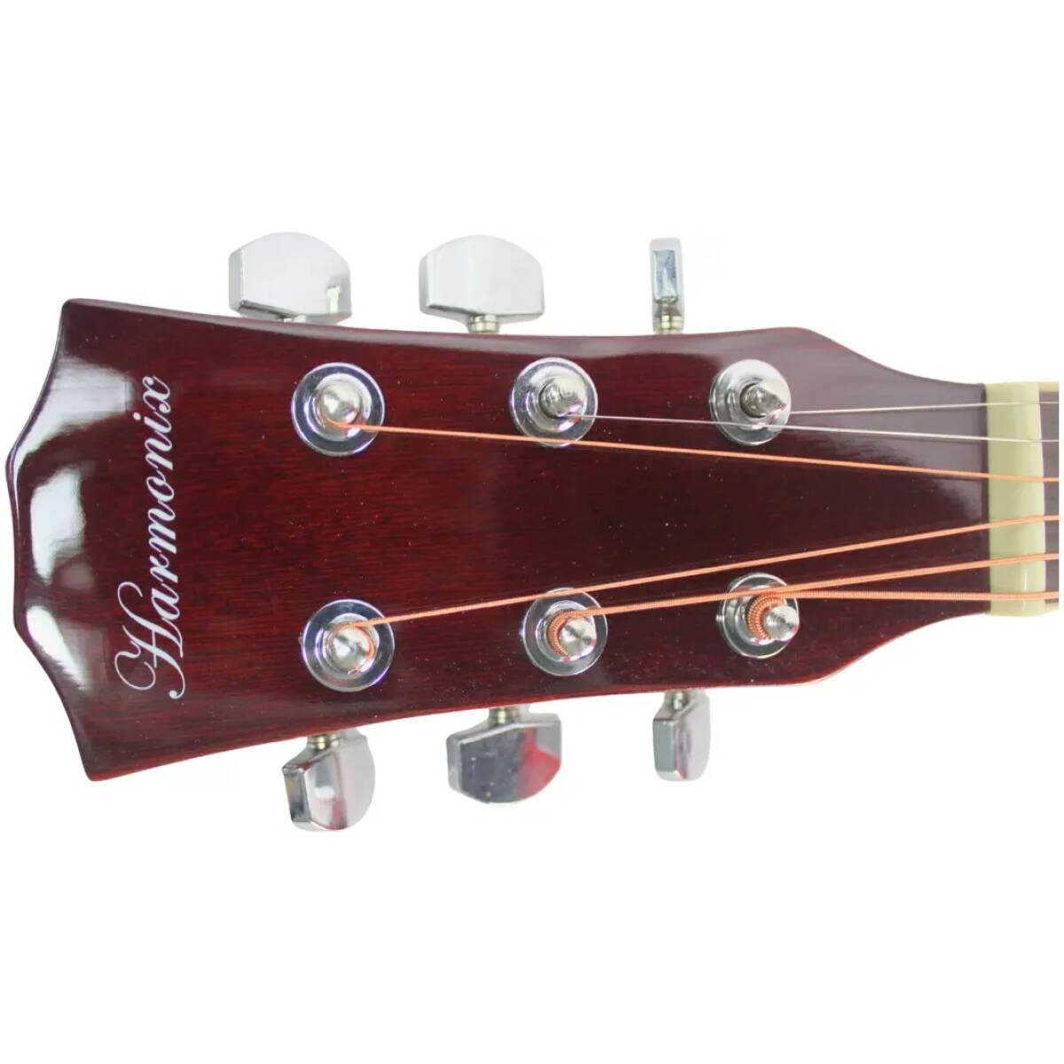 Harmonix AC-01-3TS Acoustic Guitar (3-Tone Sunburst) - Image 5